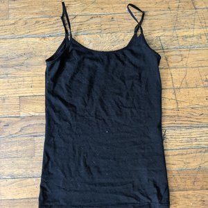 black tank top